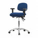 Fabric ESD Chair Med Arms Cstrs Blue