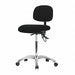 Fabric ESD Chair Med Casters Black