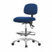 Fabric ESD Chair High FR Cstrs Blue