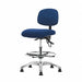 Fabric ESD Chair High FR Glides Blue