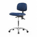 Vinyl ESD Chair Desk Tilt Cstrs Blue