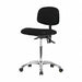 Vinyl ESD Chair Desk Casters Black