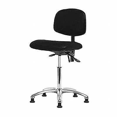 Vinyl ESD Chair Desk Glides Black