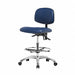 Vinyl ESD Chair Med FR Casters Blue