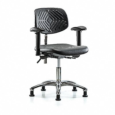 Poly CR Chair Low Tilt AA Stat Blk