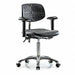 Poly CR Chair Med AA Cast Blk