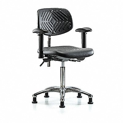 Poly CR Chair Med Tilt AA Stat Blk