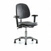 Poly CR Chair Low Md Bk AA Stat Blk