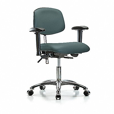 Vinyl CR Chair Low T AA Cast Blue