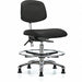 Vinyl CR Chair Med T FR Stat Blk