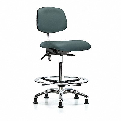 Vinyl CR Chair Hi T FR Stat Blue