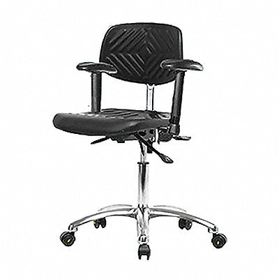 Poly ESD Chair Desk Arms Casters