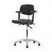 Poly ESD Chair Med Tilt Arms Glides