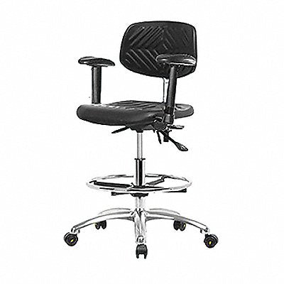 Poly ESD Chair Med FR Tilt AA Cast