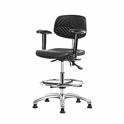 Poly ESD Chair Med FR Tilt AA Stat