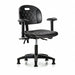 Poly Chair Low Tilt AA Glides Black