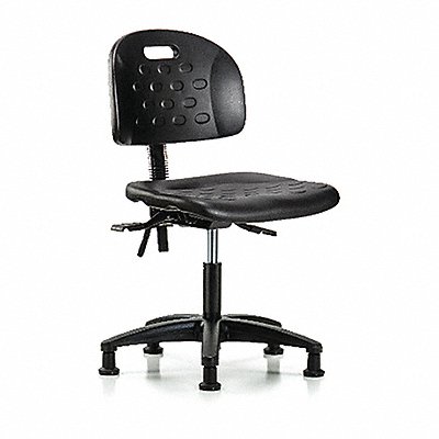 Poly Chair Low Tilt Glides Black