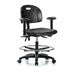 Poly Chair Med AA FR Casters Black