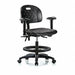 Poly Chair Med Tilt AA FR Cast Blk