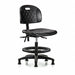 Poly Chair Med FR Glides Black Poly