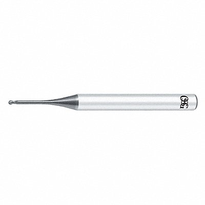 Ball End Mill Single End 0.40mm Carbide