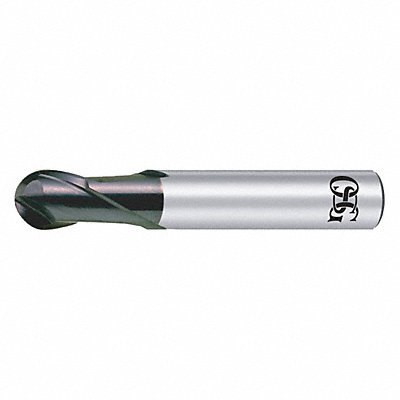 Ball End Mill Single End 1/2 Carbide