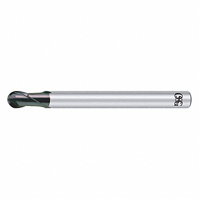 Ball End Mill Single End 3/8 Carbide