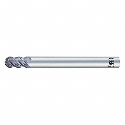 Ball End Mill Single End 1/8 Carbide