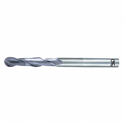 Ball End Mill Single End 4.00mm Carbide