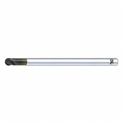 Ball End Mill Single End 2.00mm Carbide