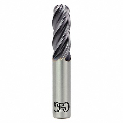 Ball End Mill Single End 5/8 Carbide