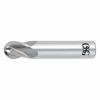 Ball End Mill Single End 7.00mm Carbide