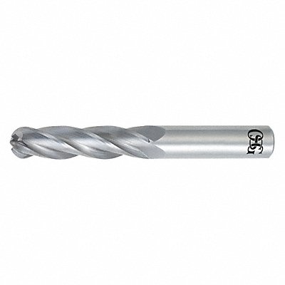 Ball End Mill Single End 1/4 Carbide