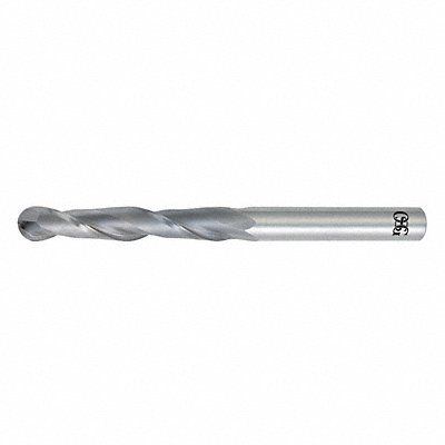 Ball End Mill Single End 3/8 Carbide
