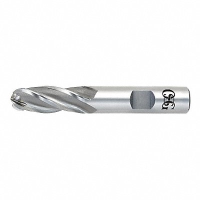 Ball End Mill Single End 1/2 Cobalt