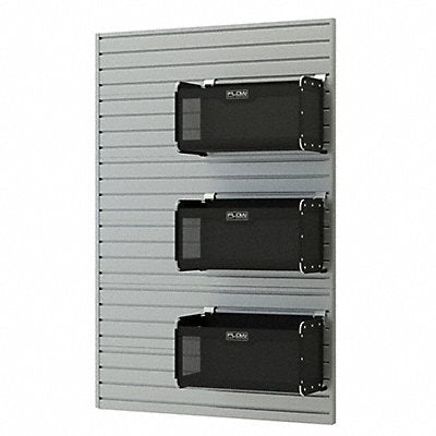 Slatwall Kit 3/4inx36inx96in Silver