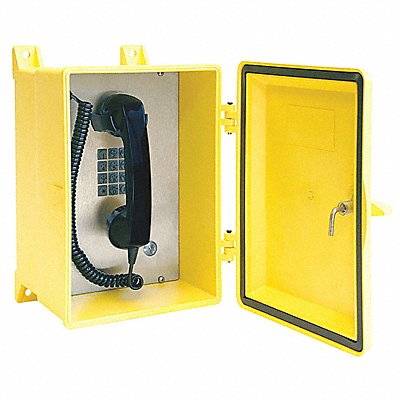 Weatherproof Telephone NEMA 4X Yellow