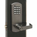 Electronic Lock Bronze Gala Lever