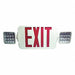 Exit Sign Combo 8-5/32inHx19-1/4inW NiCd