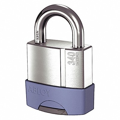 Padlock Guard 2 1/4 in Plastic Gray