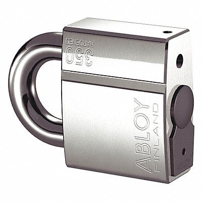 Padlock Guard 1 1/2 in Plastic Gray