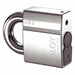 Padlock Guard 1 1/2 in Plastic Gray