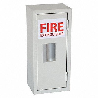 Fire Extinguisher Cabinet Cream Steel