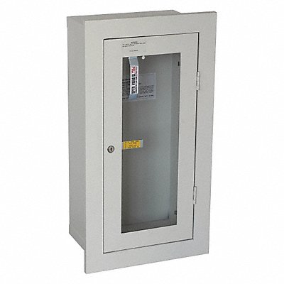 Fire Extinguisher Cabinet Cream Steel