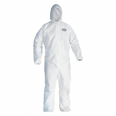 Coveralls 5XL/6XL Wht Film Lam PK25