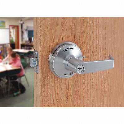 Lever Lockset Mechanical GT Curved