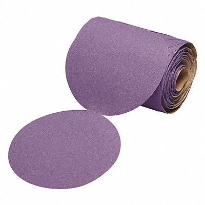 PSA Sanding Disc Roll 5 in Dia 120 G