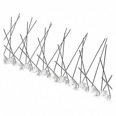 Bird Repellent Spikes 50 ft L 5 in W