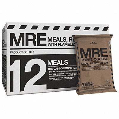 Emergency Food Ration Packet 140 oz PK12