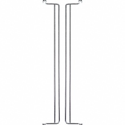 Stacking Bracket Slvr 11 3/8 Steel PR1